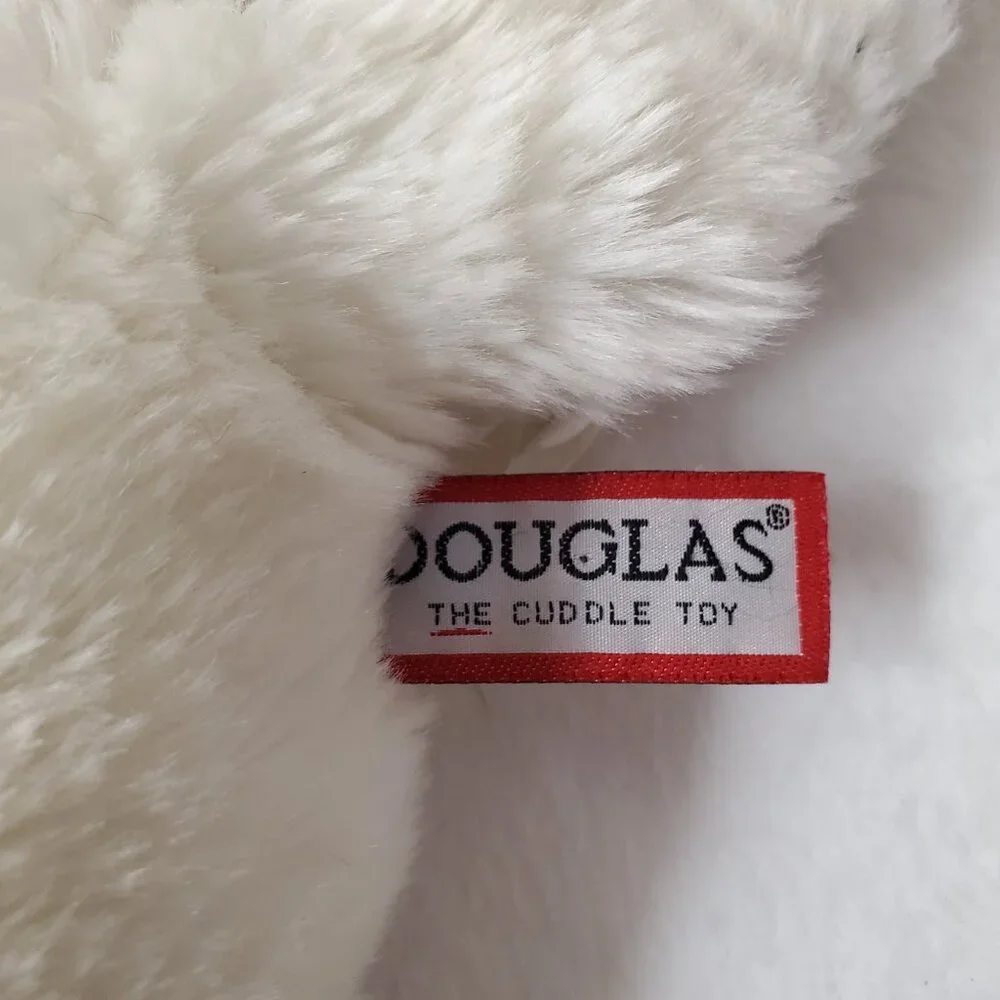 White Plush Seal Stuffed Animal By Douglas